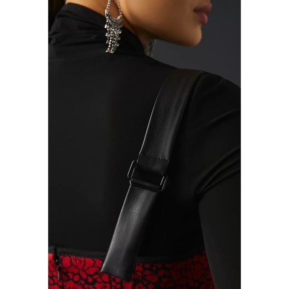 New Anthropologie Maeve Floral Sweetheart Jumpsuit $170 Sz 0 Red Motif Stretchy - Picture 4 of 6